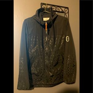 Coach Men’s Large Mixed Media Jacket.